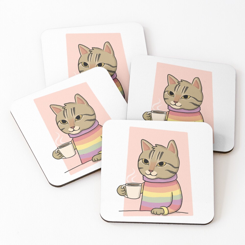 Item preview, Coasters (Set of 4) designed and sold by Angypants.