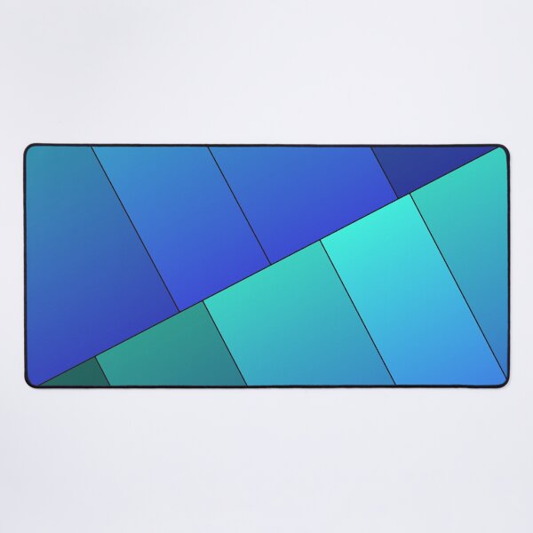 Item preview, Teal Gradient Tones Blue Multicolor Bars designed and sold by Alchemy-A-La-G.