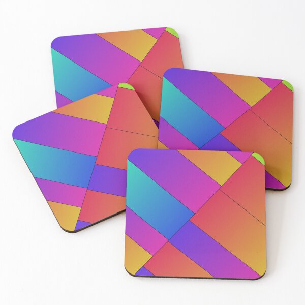 Item preview, Rainbow Gradient Tones Multicolor Bars designed and sold by Alchemy-A-La-G.