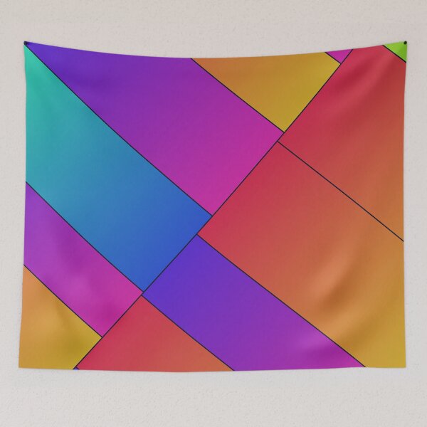 Item preview, Rainbow Gradient Tones Multicolor Bars designed and sold by Alchemy-A-La-G.