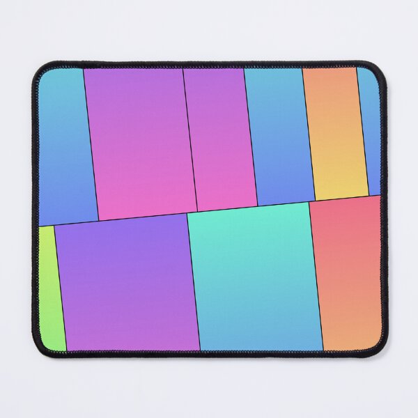 Item preview, Multicolor Gradient Tone Bar Rectangles designed and sold by Alchemy-A-La-G.