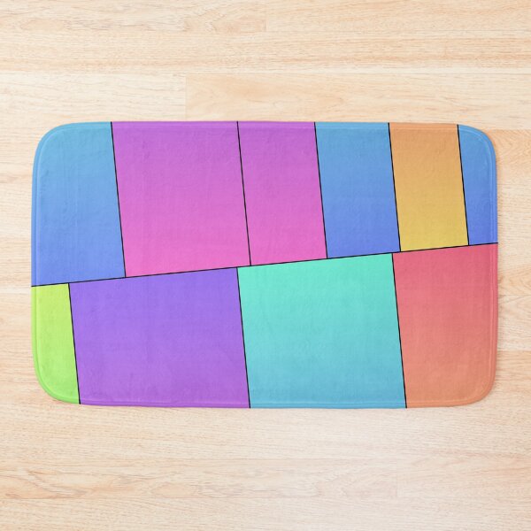 Item preview, Multicolor Gradient Tone Bar Rectangles designed and sold by Alchemy-A-La-G.