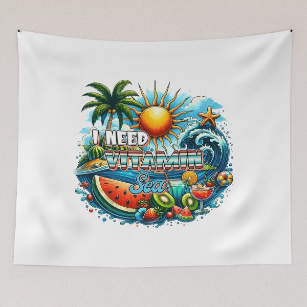 Item preview, Vitamin Sea summer vibes love sea love summer designed and sold by PapayaGen.