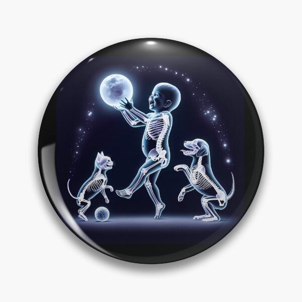 Item preview, Copy of Child with pets and moon designed and sold by Queueka.