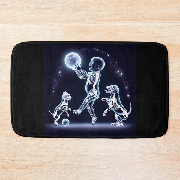 Item preview, Copy of Child with pets and moon designed and sold by Queueka.
