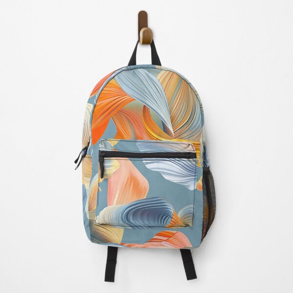 Item preview, Pattern with abstract fish shapes designed and sold by Dream scape  of Lucy.