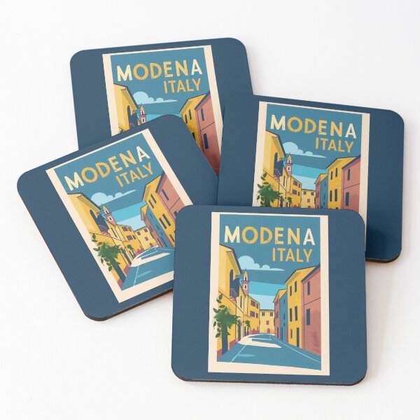 Item preview, A Vintage Travel Illustration of Modena - Italy designed and sold by GoodOldVintage.