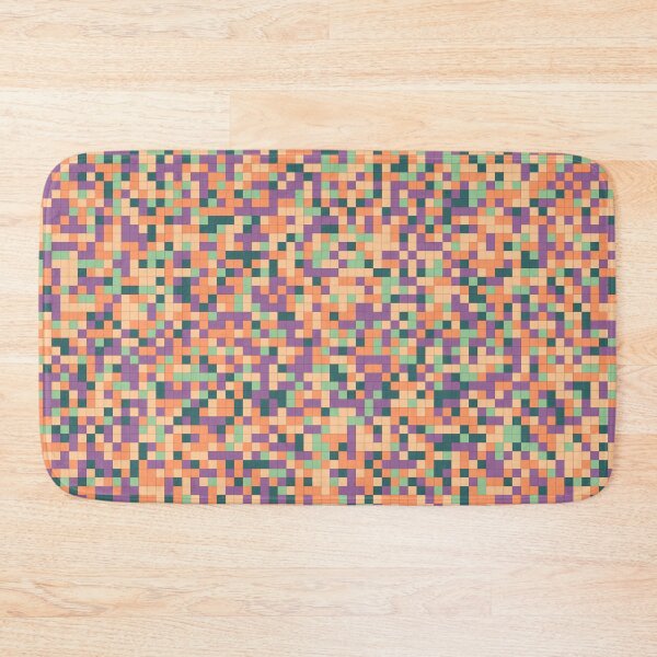 Item preview, Rainbow Multicolor Square Cubes Abstract Camo Pattern designed and sold by Alchemy-A-La-G.
