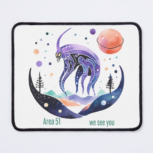 Item preview, Area 51 Unveiled Visions of Area 51 designed and sold by dcohea.