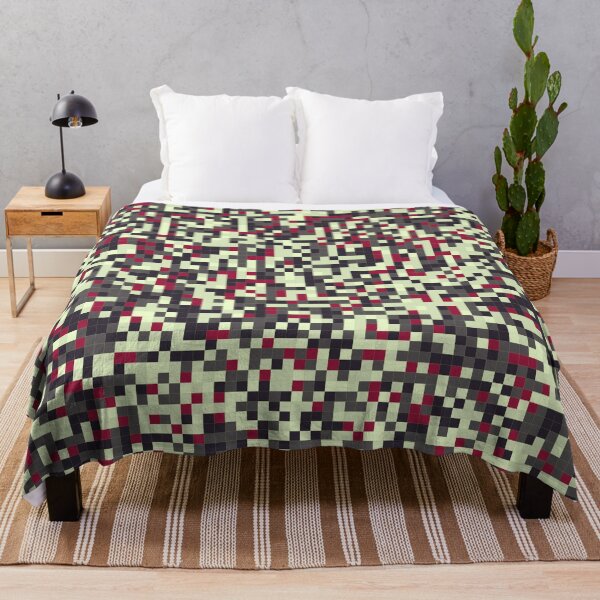 Item preview, Multicolor Scattered Cube Camo Pattern designed and sold by Alchemy-A-La-G.