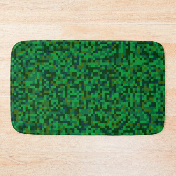 Item preview, Green Multicolor Square Cubes Abstract Camo Pattern designed and sold by Alchemy-A-La-G.