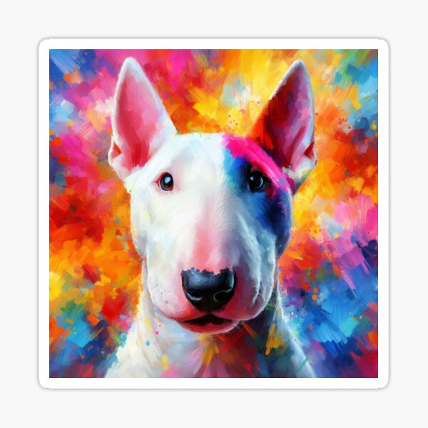 Item preview, Bold Bull Terrier designed and sold by Charlie-Designs.