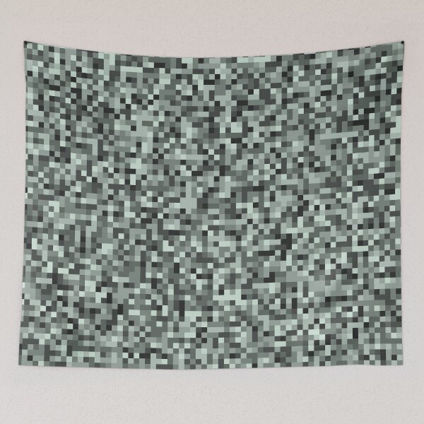Item preview, Grey Multicolor Square Cubes Abstract Camo Pattern designed and sold by Alchemy-A-La-G.