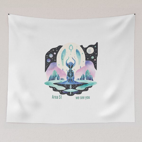 Item preview, Area 51 Unveiled Visions of Area 51 designed and sold by dcohea.