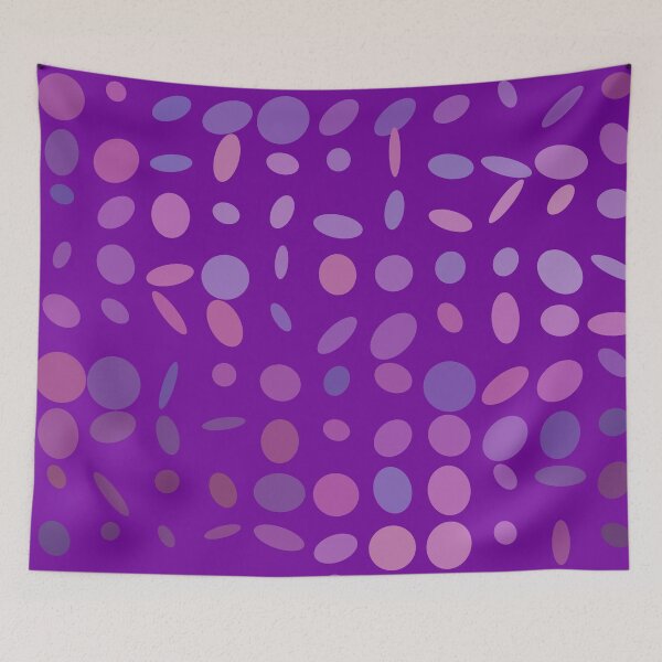 Item preview, Purple Gradient Tones Abstract Spiraled Rectangles Grid Lavender designed and sold by Alchemy-A-La-G.