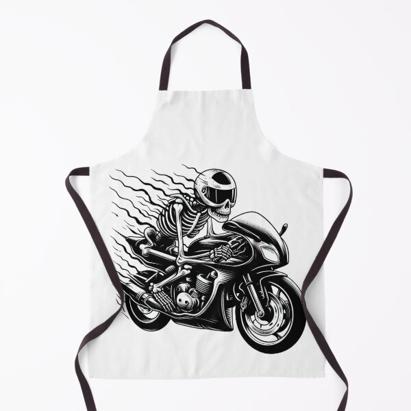 Item preview, SKELETON DARK MOTORCYCLE RACING BYKER RACING CAR NASCAR MOTO GP CHOPPER #ogirdor designed and sold by ogirdorgraphics.