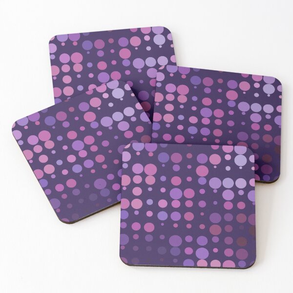 Item preview, Gradient Purple Tones Circle Grid Violet Backdrop designed and sold by Alchemy-A-La-G.