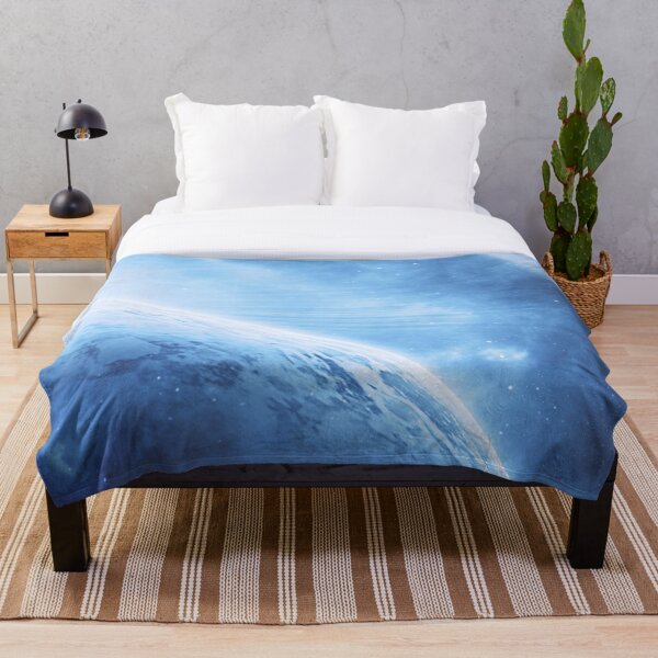 Aperçu de l'œuvre Cosmique, Lune Bleue, Espace, Galaxie créée et vendue par Jordan Christopher.