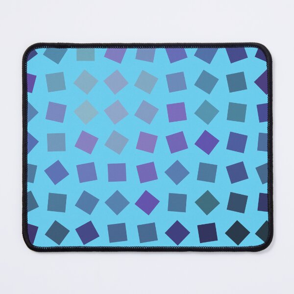 Item preview, Purple Gradient Tones Square Grid On Blue Backdrop designed and sold by Alchemy-A-La-G.