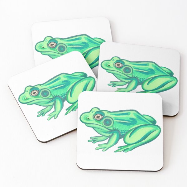 Item preview, Green Frog designed and sold by HalfMoonWorks.