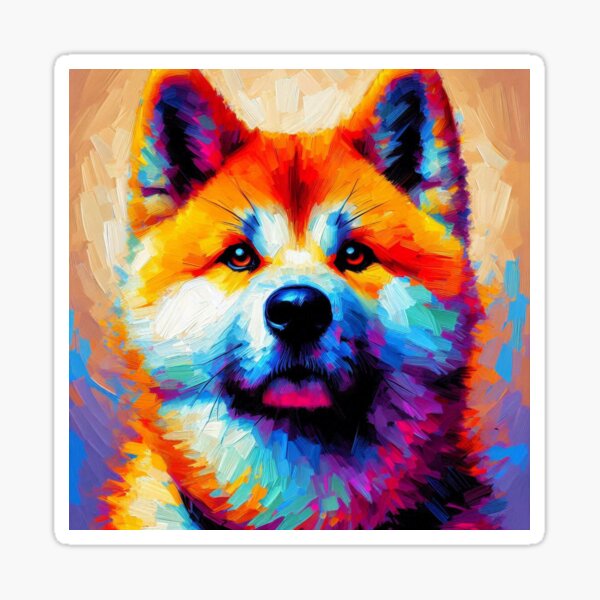 Item preview, Bold Akita designed and sold by Charlie-Designs.