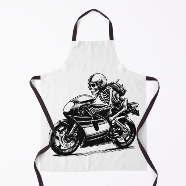 Item preview, SKELETON DARK MOTORCYCLE RACING BYKER RACING CAR NASCAR MOTO GP CHOPPER #ogirdor designed and sold by ogirdorgraphics.