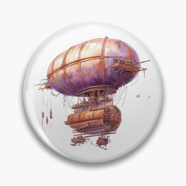 Item preview, Fantasy Victorian Airship designed and sold by New-School-Wave.