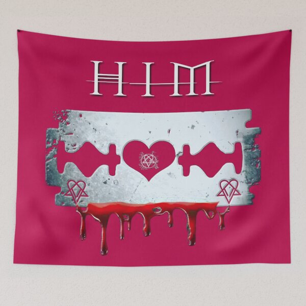 Item preview, Razorblade_Romance_HIM_Ville_T-shirt designed and sold by MusicVibesTee.