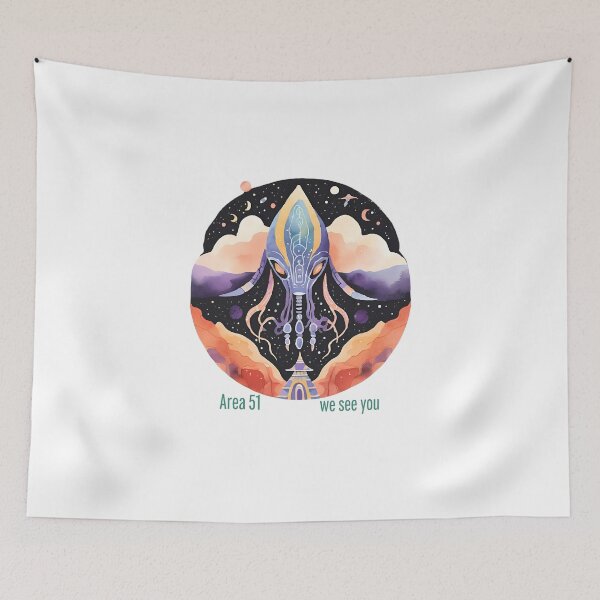 Item preview, Area 51 Unveiled Visions of Area 51 designed and sold by dcohea.