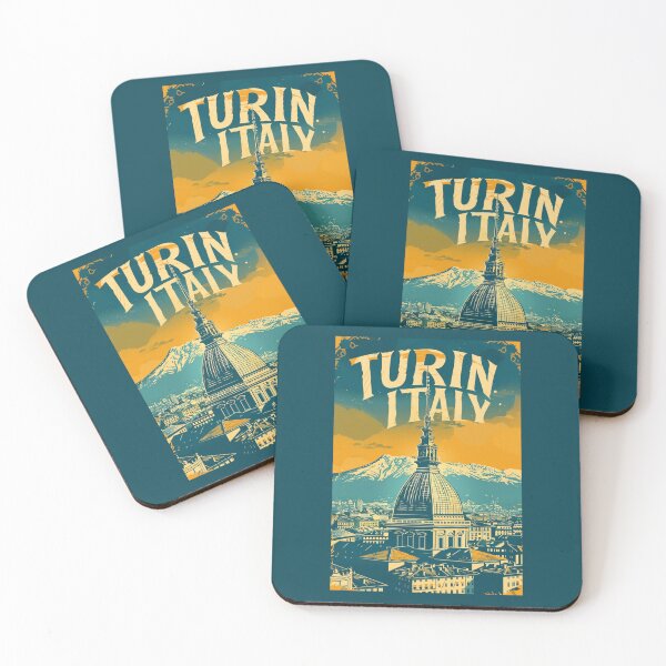 Item preview, A Vintage Travel Illustration of Turin - Italy designed and sold by GoodOldVintage.