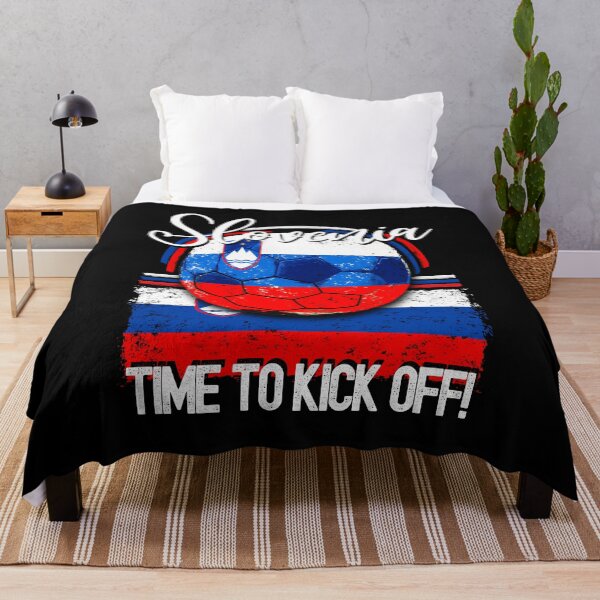 Item preview, Slovenia Football Time to Kick Off, Vintage Soccer designed and sold by orangeblue21.
