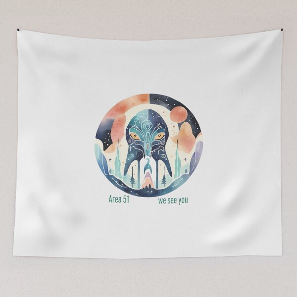 Item preview, Area 51 Unveiled Visions of Area 51 designed and sold by dcohea.