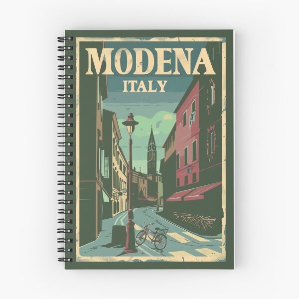 Item preview, A Vintage Travel Illustration of Modena - Italy designed and sold by GoodOldVintage.