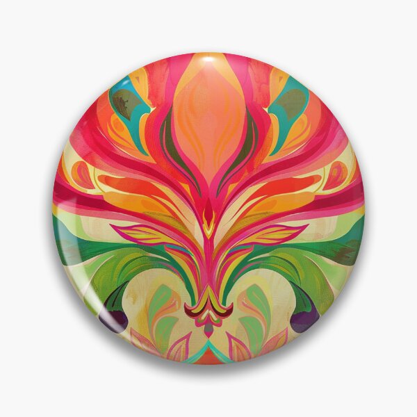 Item preview, Lotus pattern in vibrant colors. Mandala designed and sold by Dream scape  of Lucy.