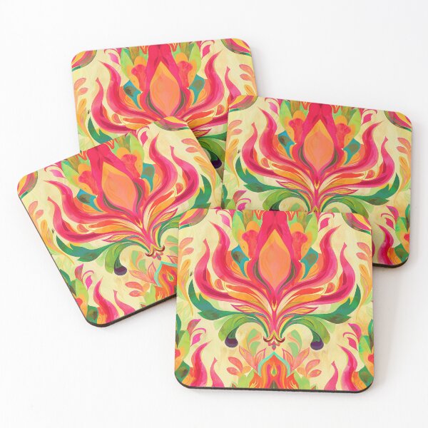 Item preview, Lotus pattern in vibrant colors. Mandala designed and sold by Dream scape  of Lucy.