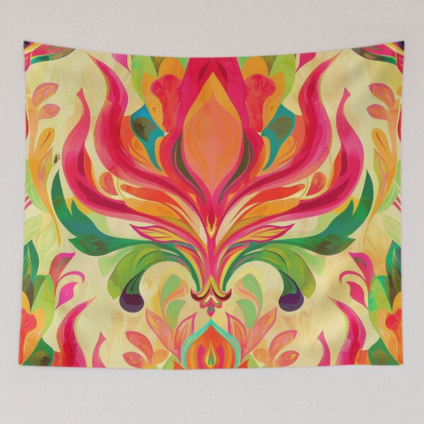 Item preview, Lotus pattern in vibrant colors. Mandala designed and sold by Dream scape  of Lucy.