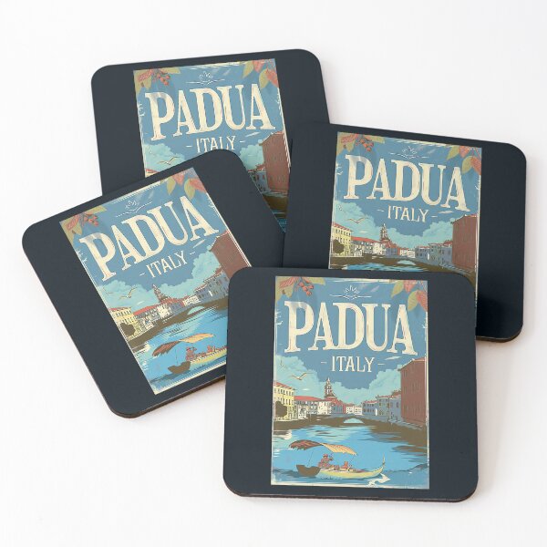 Item preview, A Vintage Travel Illustration of Padua - Italy designed and sold by GoodOldVintage.