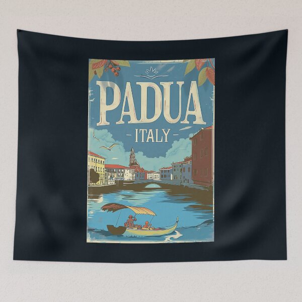 Item preview, A Vintage Travel Illustration of Padua - Italy designed and sold by GoodOldVintage.