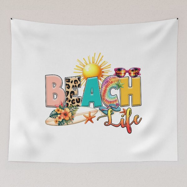 Item preview, Beach life summer vibes designed and sold by PapayaGen.