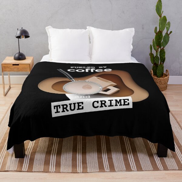 Item preview, Coffee And True Crime Crime Fans designed and sold by MooonTees.