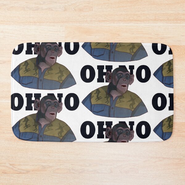 Item preview, Oh no monkey meme bad ape designed and sold by Asutip.