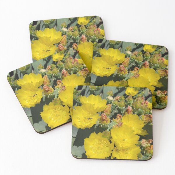 Item preview, Yellow prickly pear blossoms designed and sold by River Graphic Design.