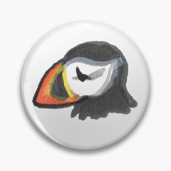 Item preview, Pensive Puffin designed and sold by HalfMoonWorks.