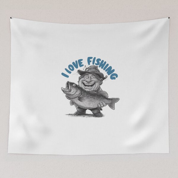 Item preview, I Love Fishing designed and sold by Gentle40Winks.