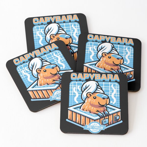 Item preview, Capybara - Kawaii Animal Capybara Cute Vacations Gift designed and sold by InkyGenies.