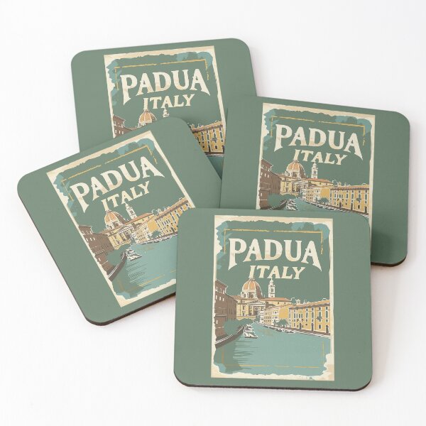 Item preview, A Vintage Travel Illustration of Padua - Italy designed and sold by GoodOldVintage.