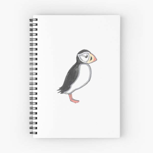 Item preview, Puffin Profile designed and sold by HalfMoonWorks.