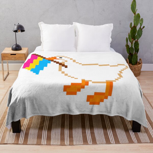 Item preview, Duck with LGBTIQ+ flag. Pansexual flag. designed and sold by Renlexd.