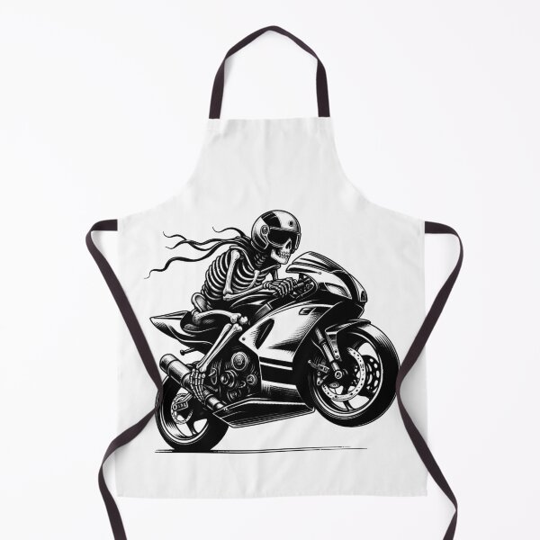 Item preview, SKELETON DARK MOTORCYCLE RACING BYKER RACING CAR NASCAR MOTO GP CHOPPER #ogirdor designed and sold by ogirdorgraphics.