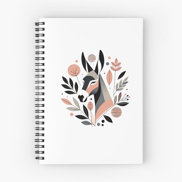 Item preview, Abstract Floral Donkey designed and sold by TheAnimalZ00.